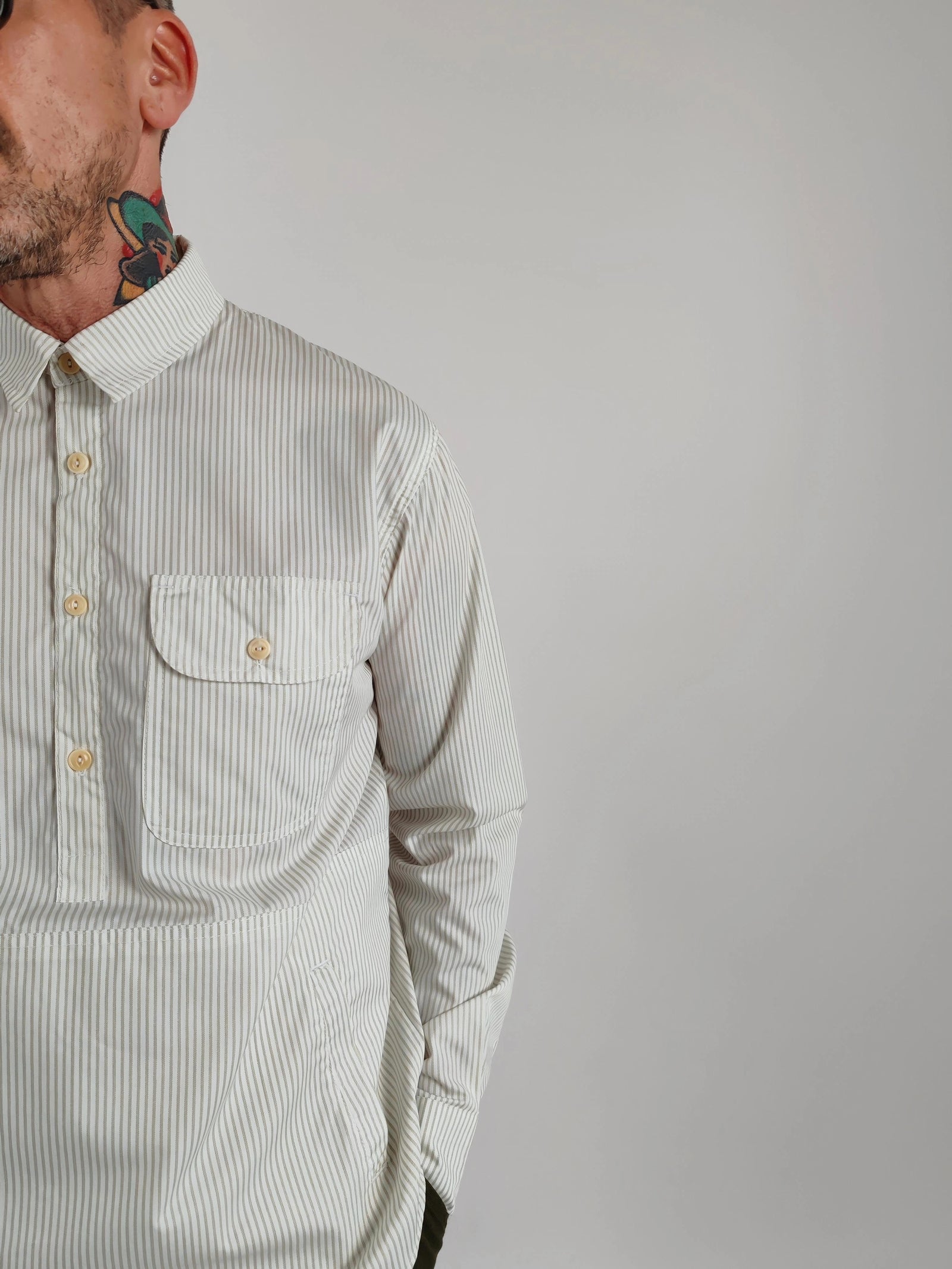 Stripe Bucks Overshirt
