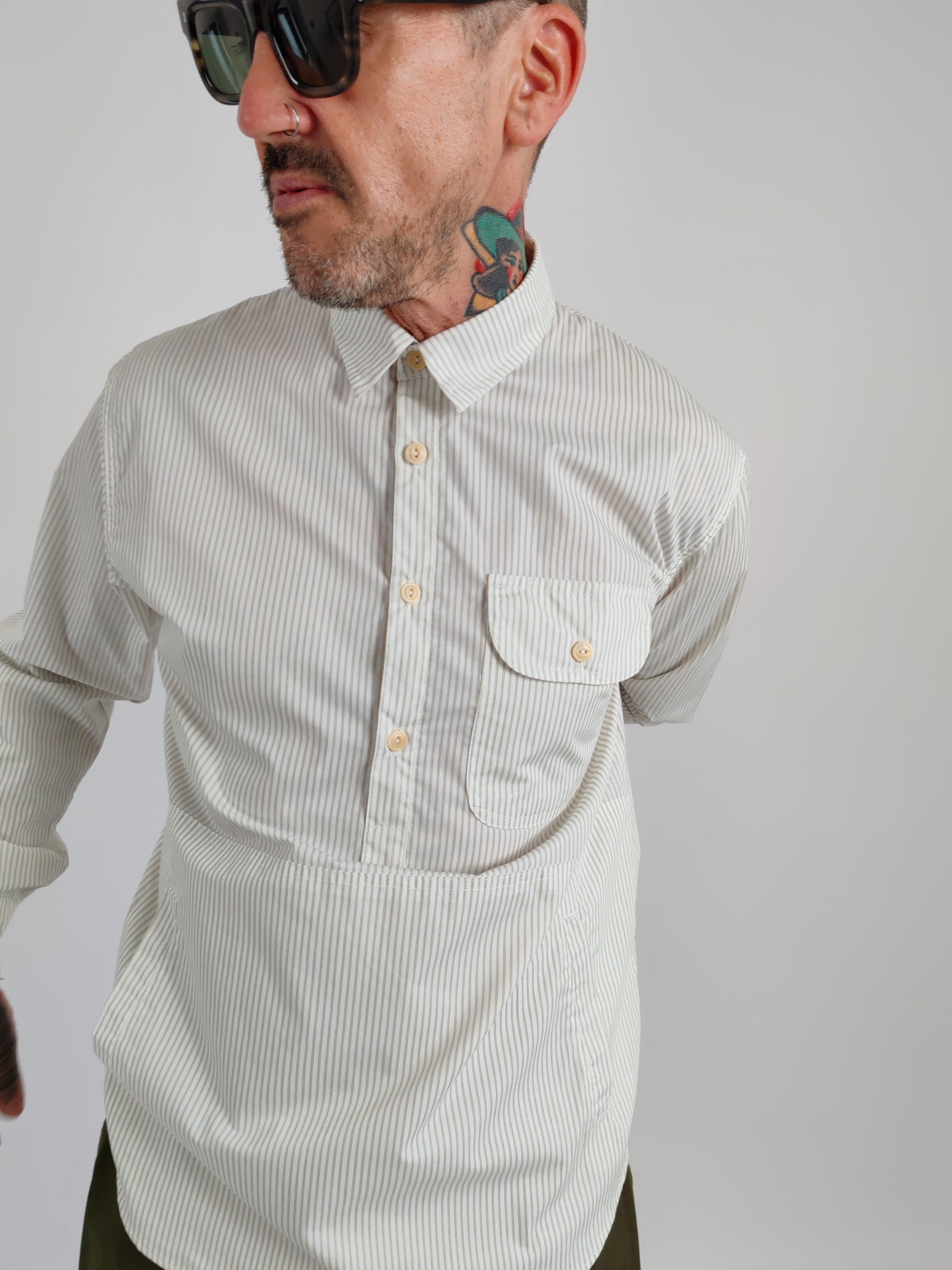 Stripe Bucks Overshirt
