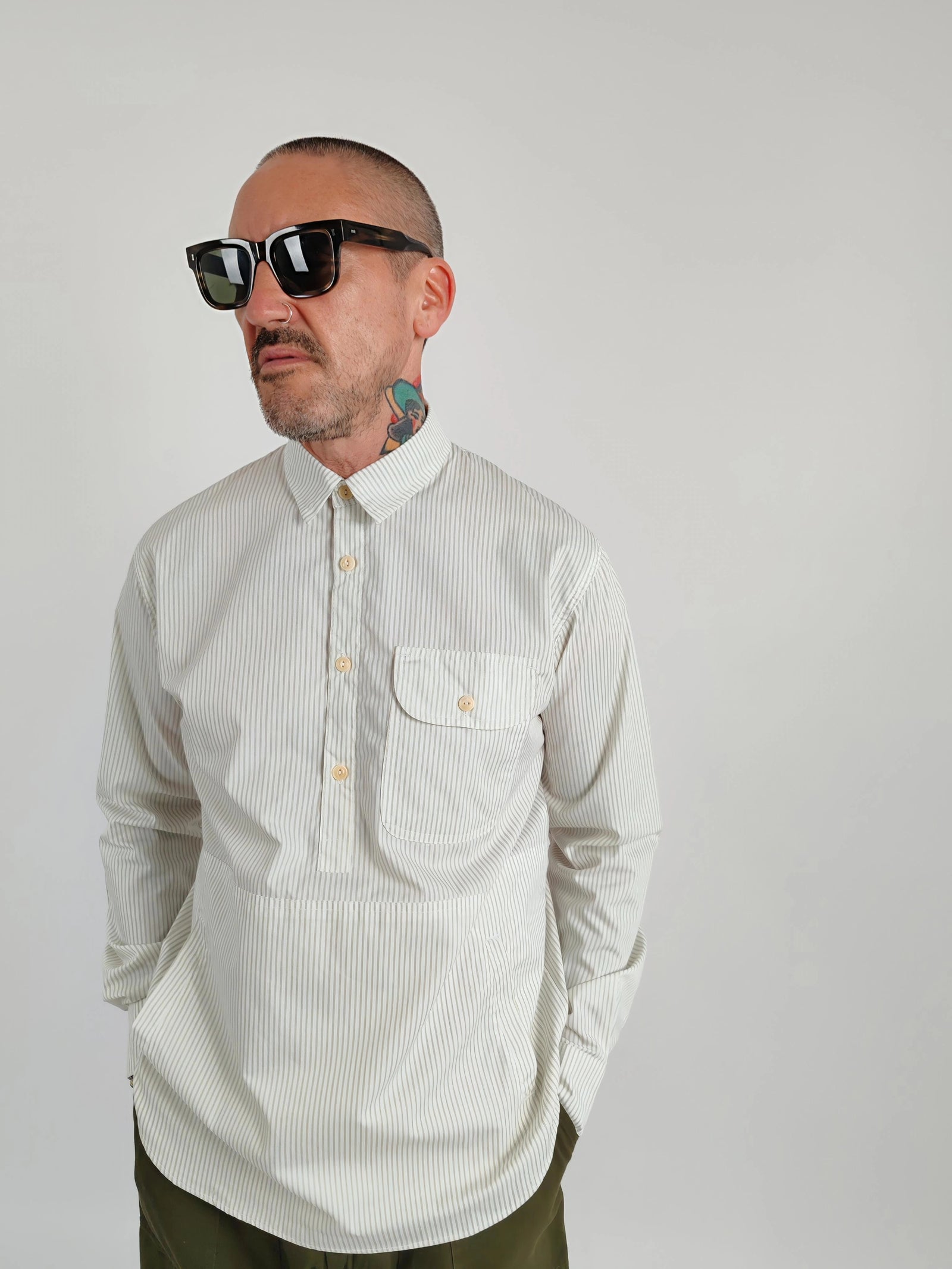 Stripe Bucks Overshirt