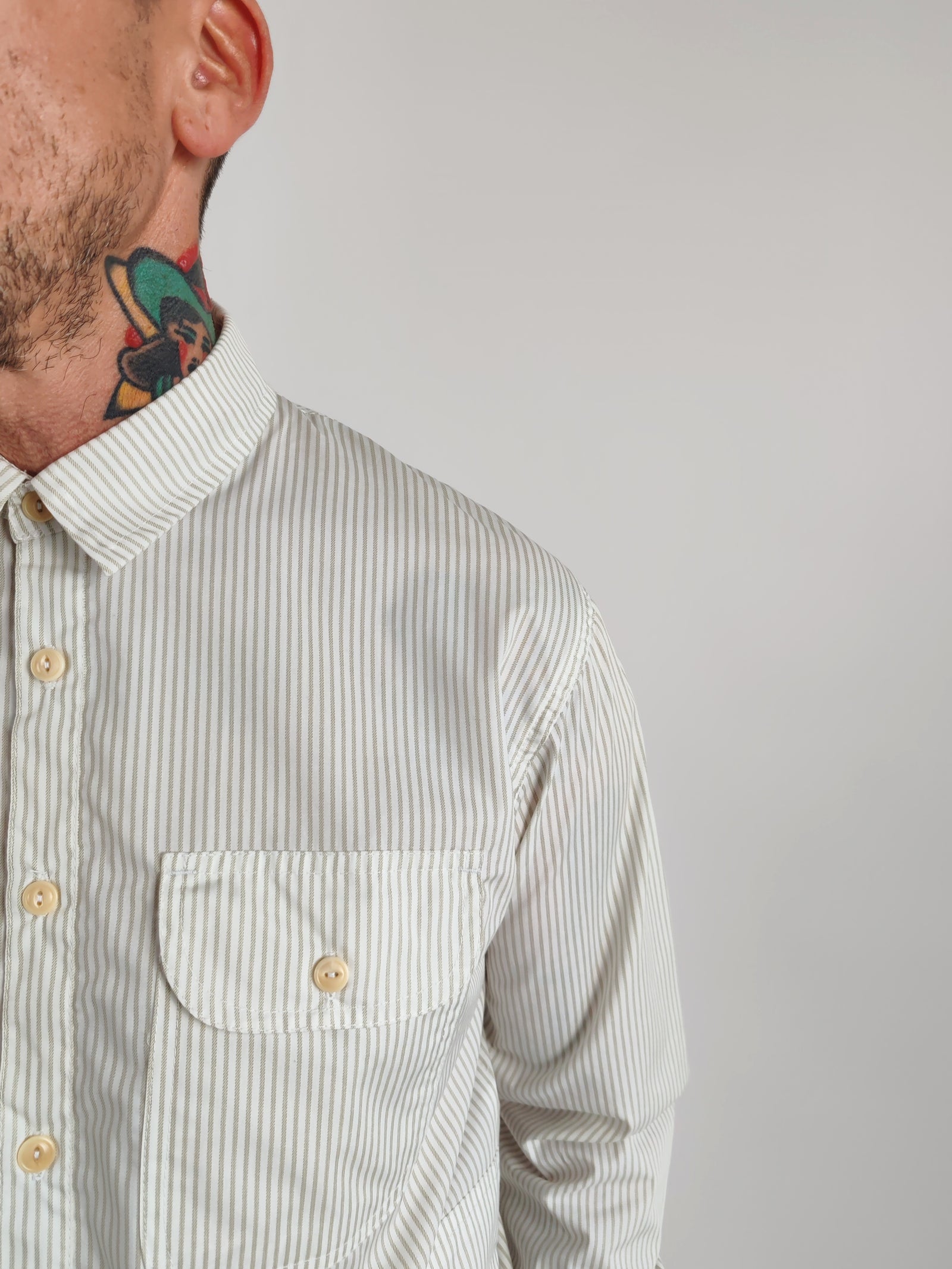 Stripe Bucks Overshirt