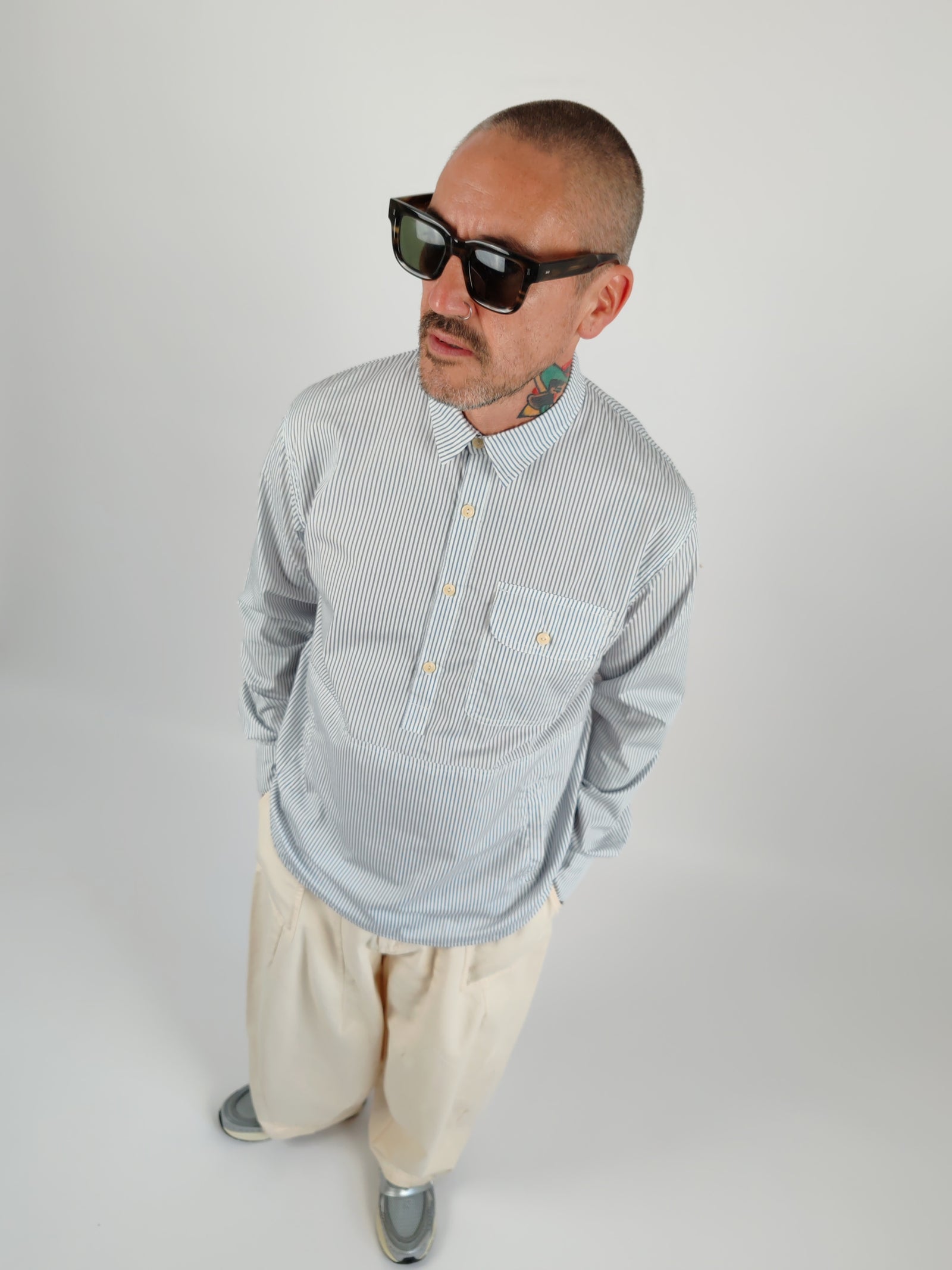 Stripe Bucks Overshirt