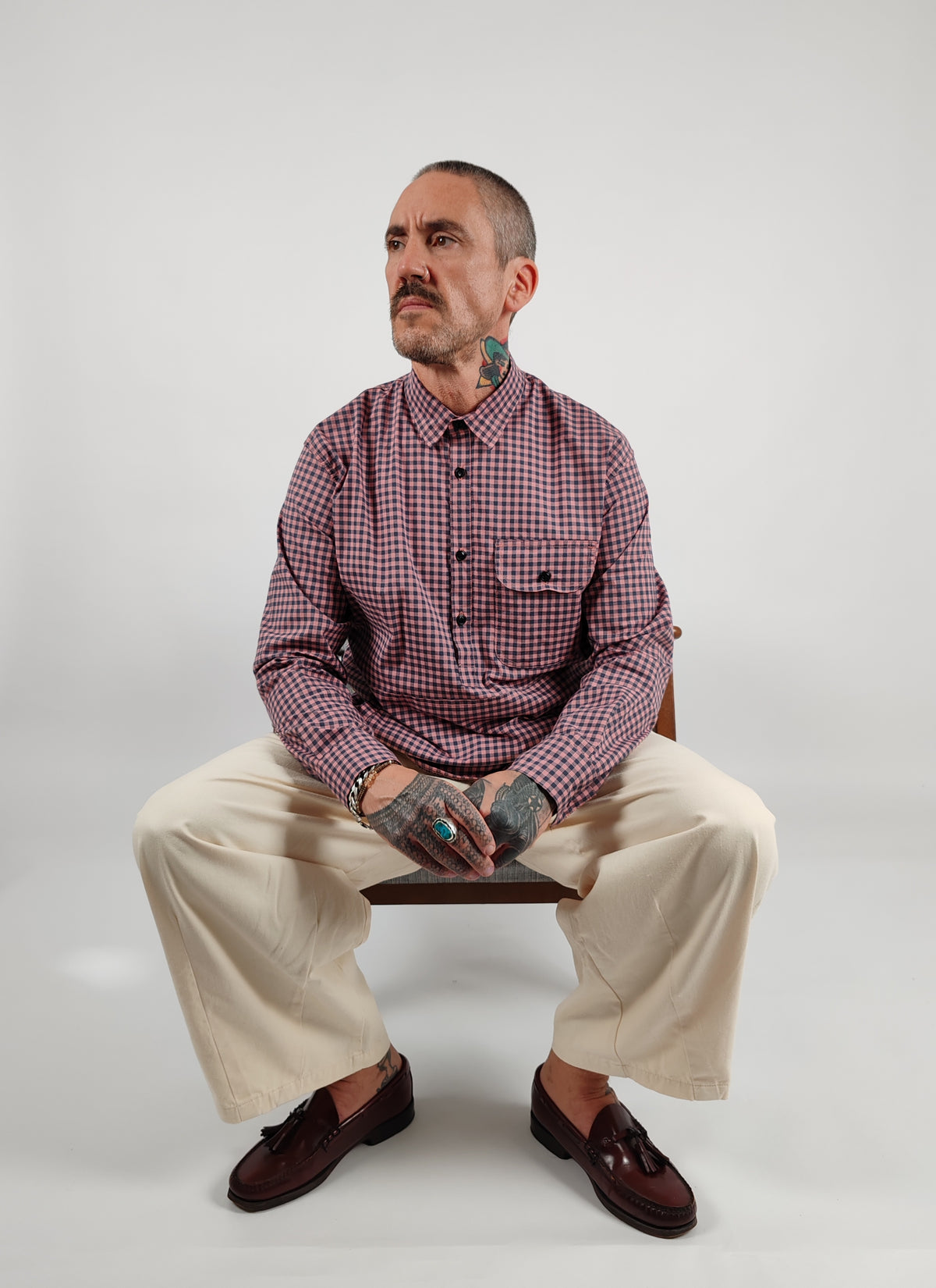 Gingham "Bucks" Overshirt
