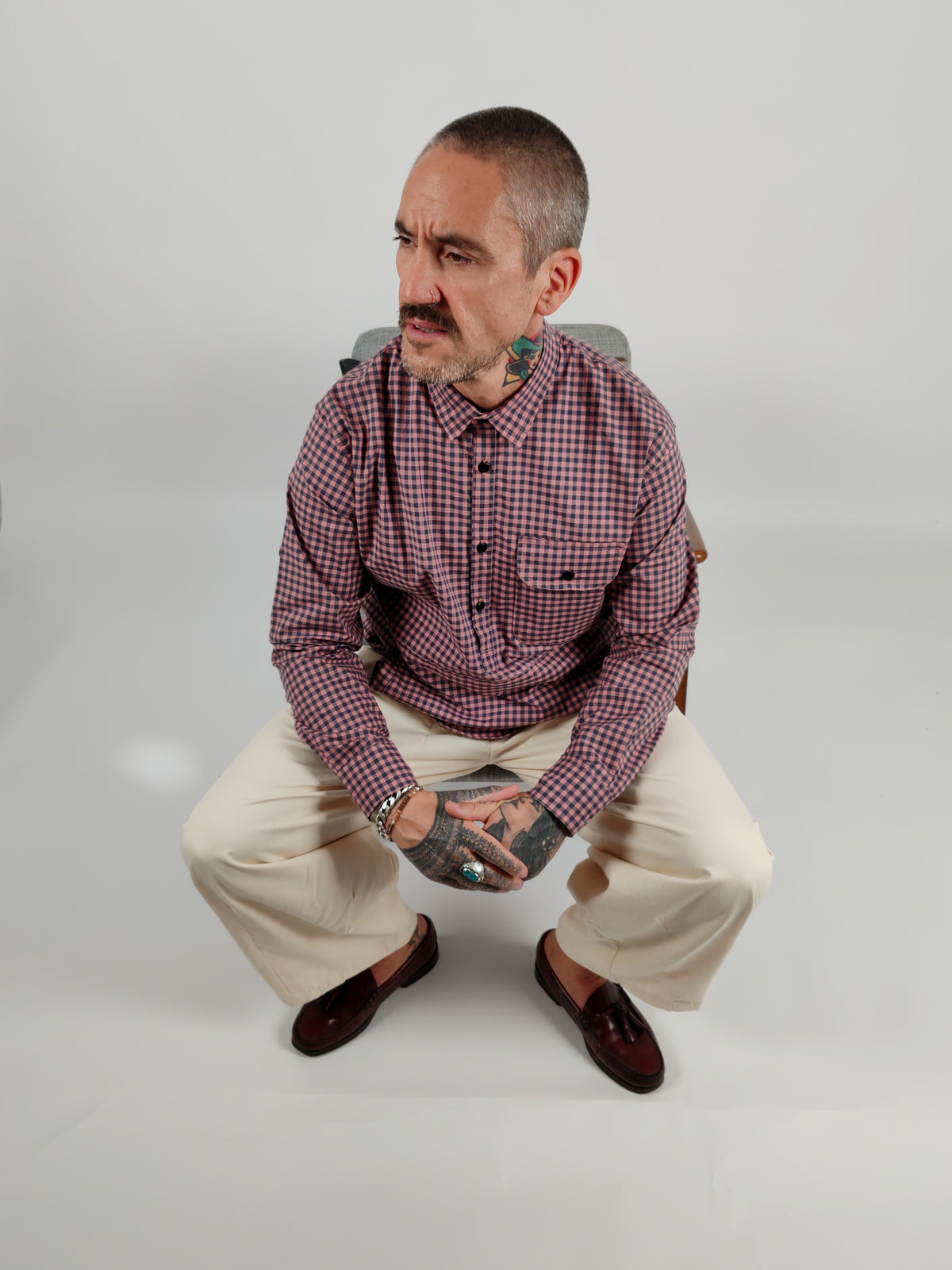 Gingham "Bucks" Overshirt