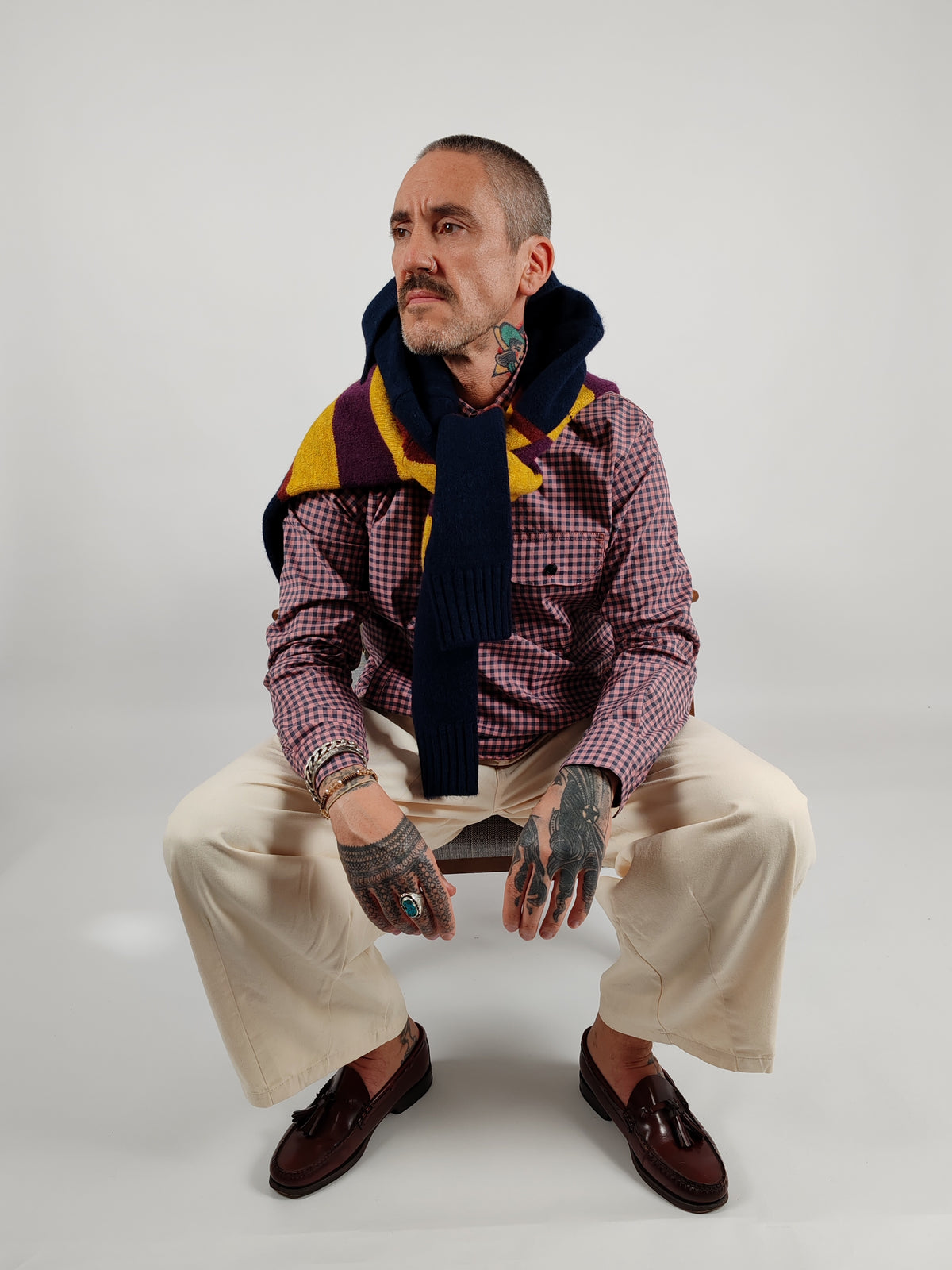 Gingham "Bucks" Overshirt