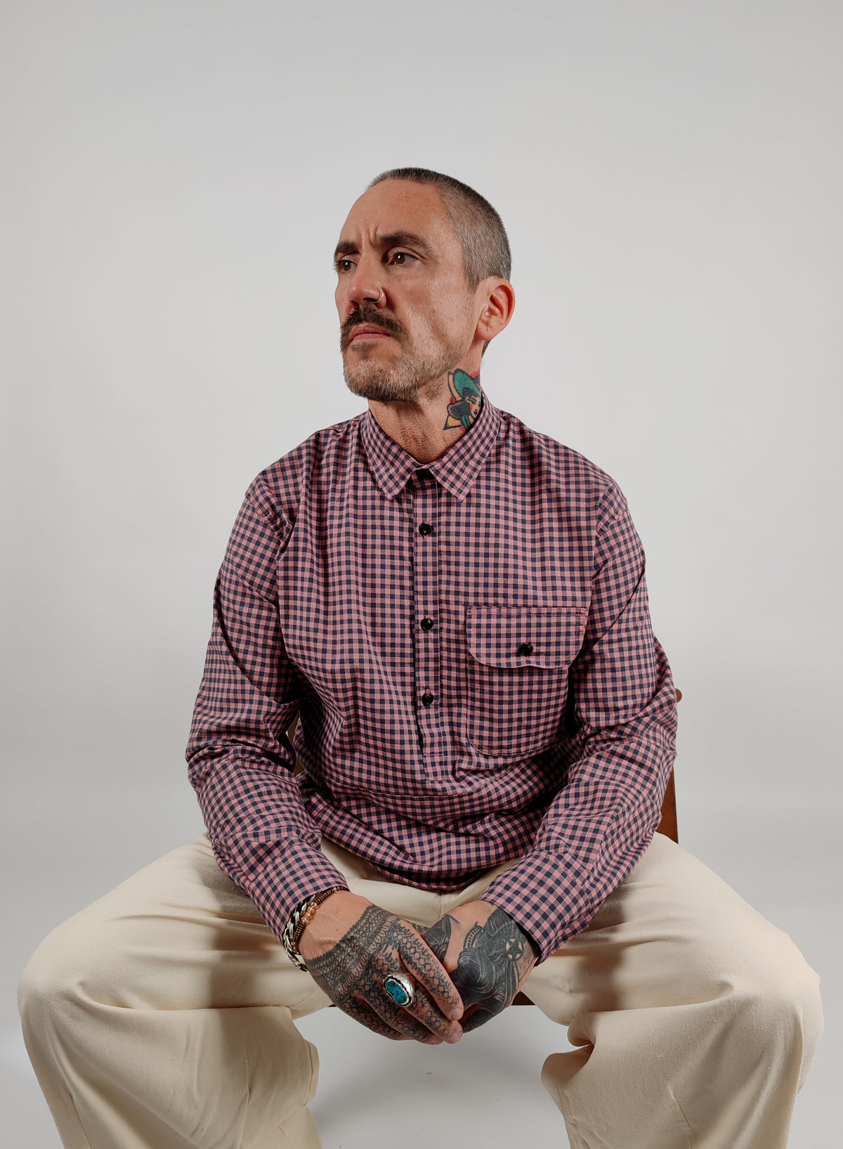 Gingham "Bucks" Overshirt