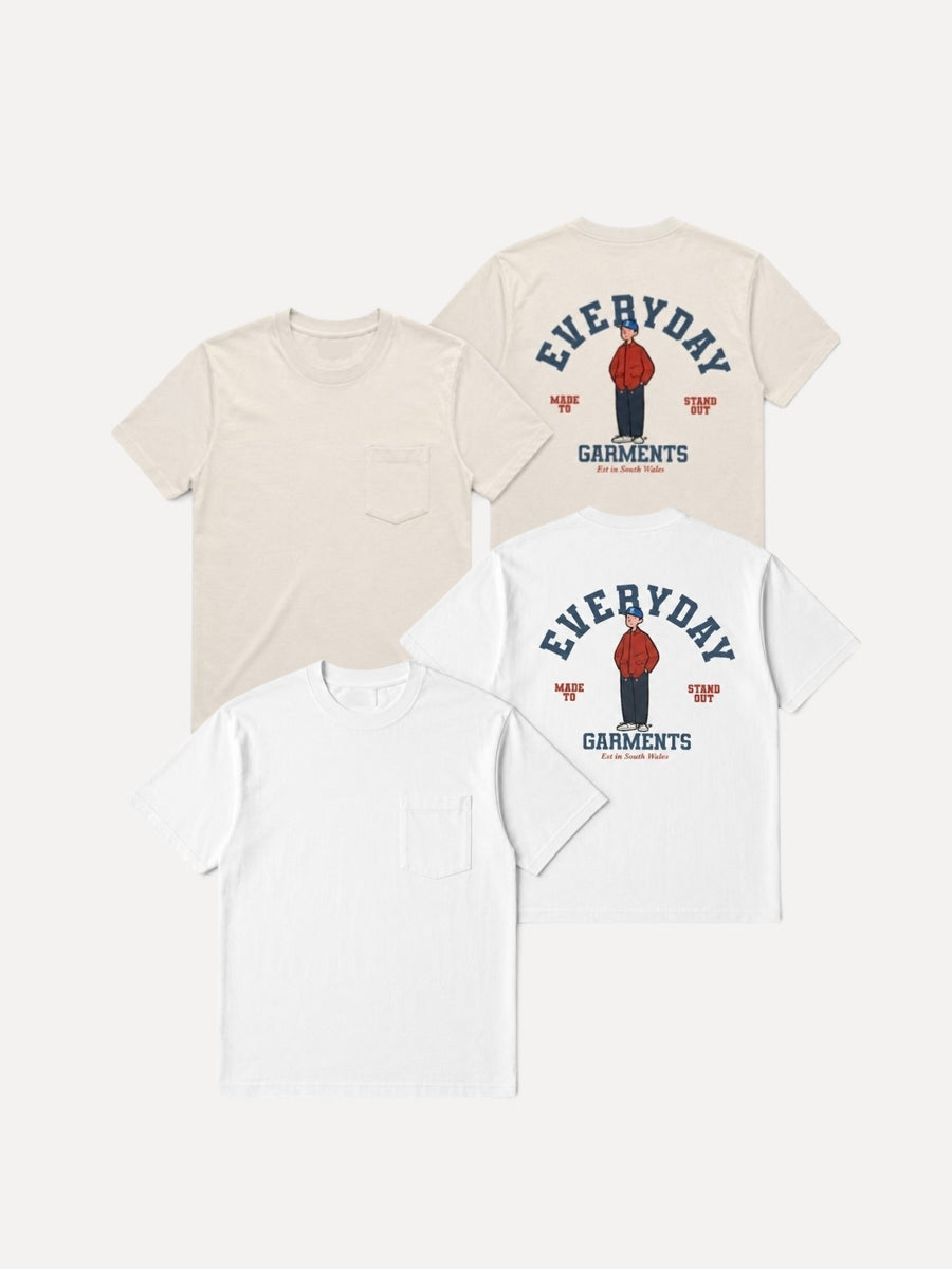 Ivy Boys Pocket Tees